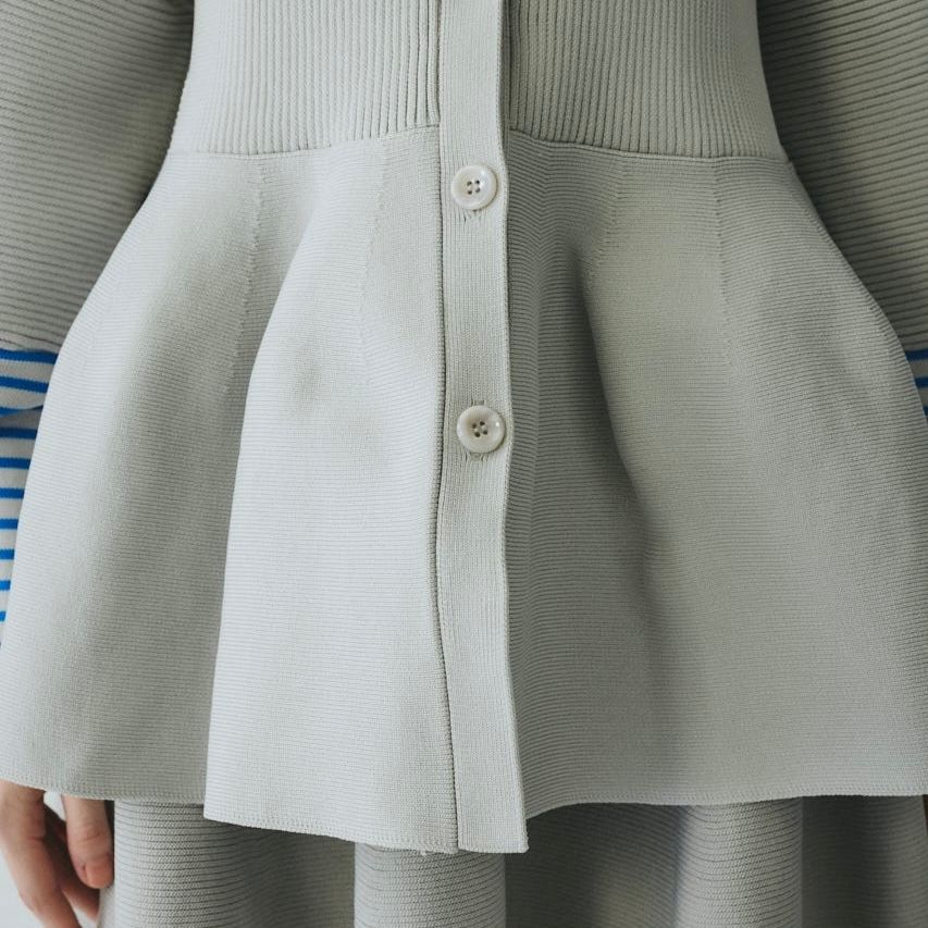 【残り一点】Border Sleeve Knit Tops