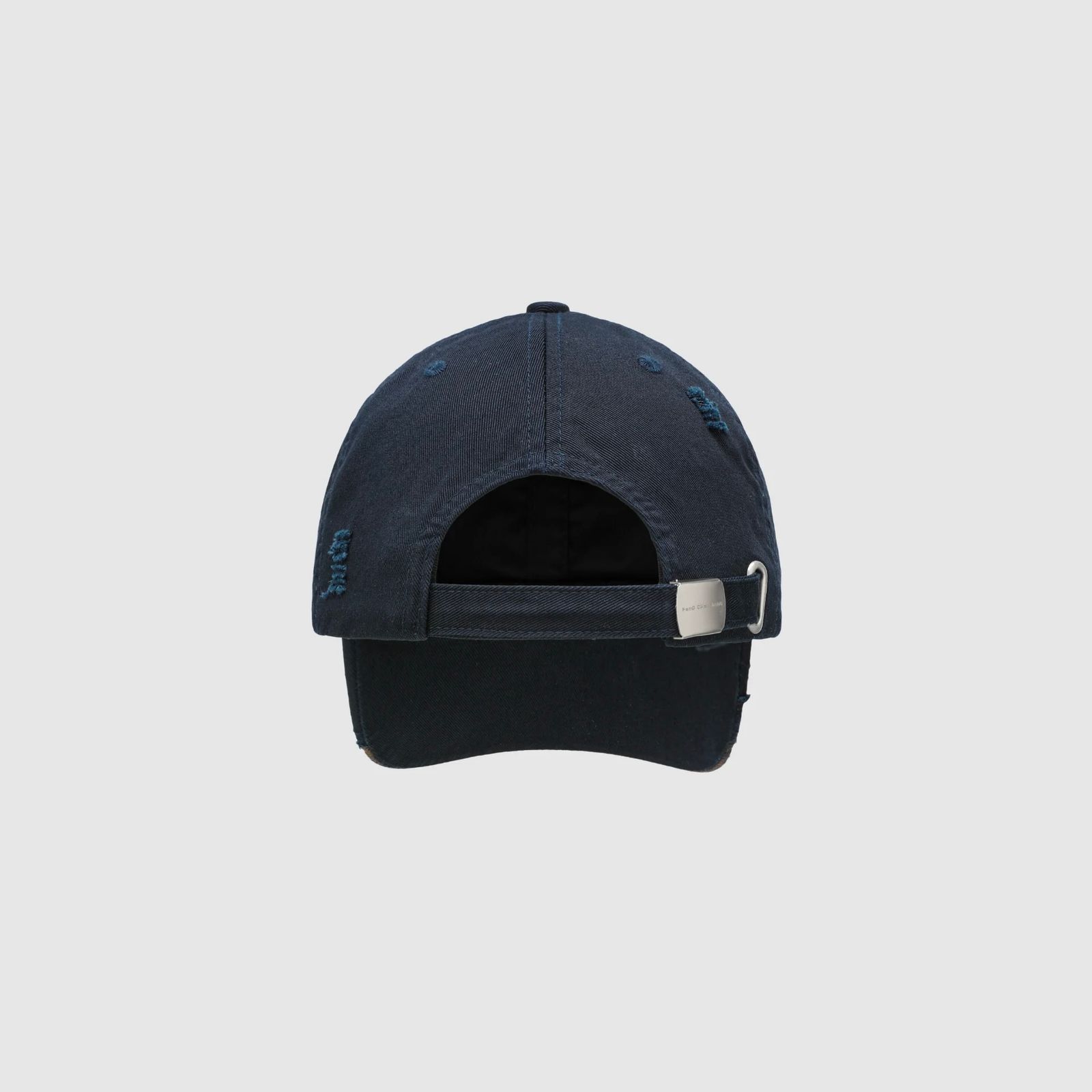 【残り一点】Navy Plaid Panel Baseball Cap