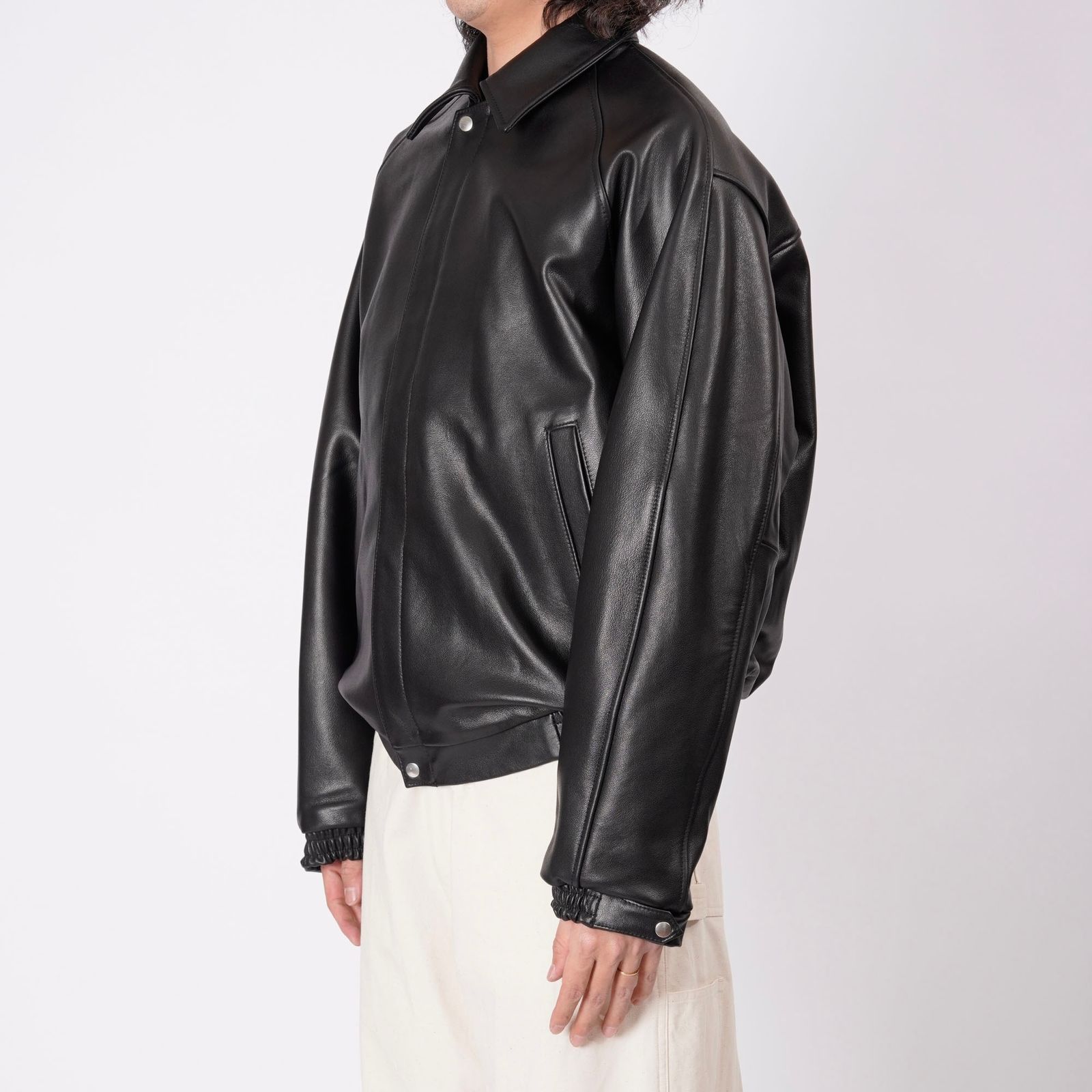【残りわずか】Leather Blouson