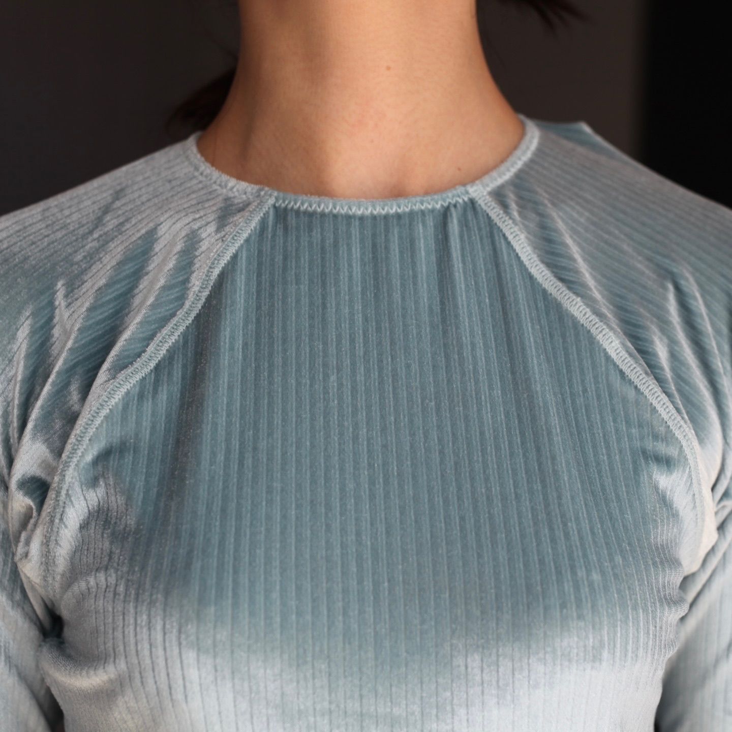 【残り一点】Flex Velvet Cuff-Glove Long Tee