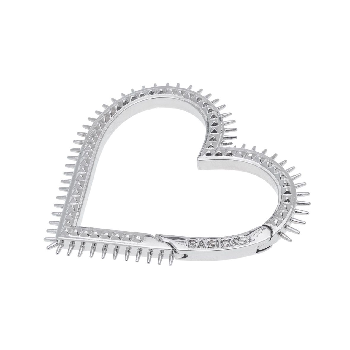 【残りわずか】Spiky Heart Carabiner