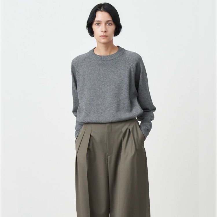 【残り一点】Wool Washi Crew Neck Sweater