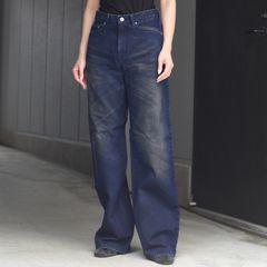 【残り一点】Flocked Denim Pants