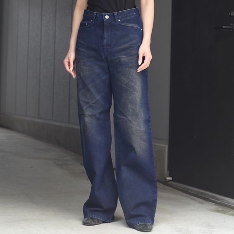 【残り一点】Flocked Denim Pants