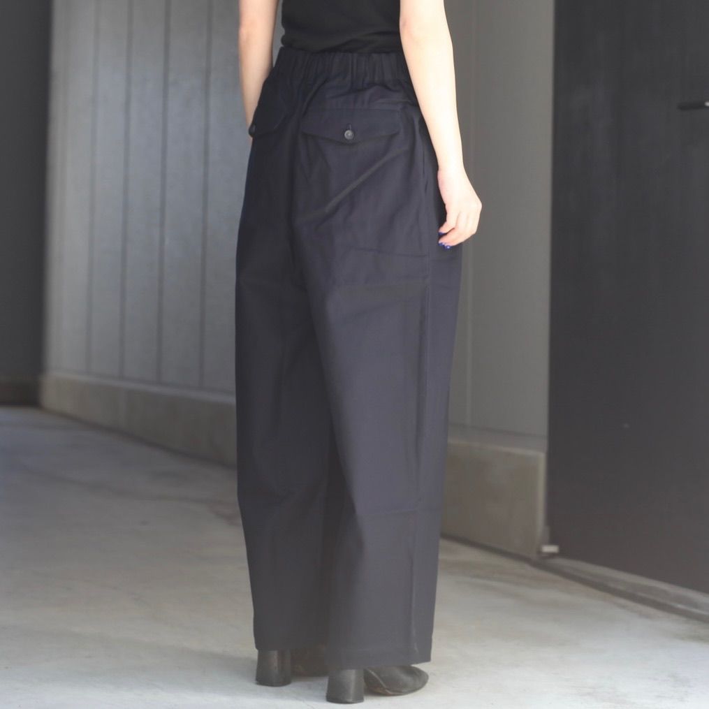 【残り一点】コットンツイルイージーパンツ