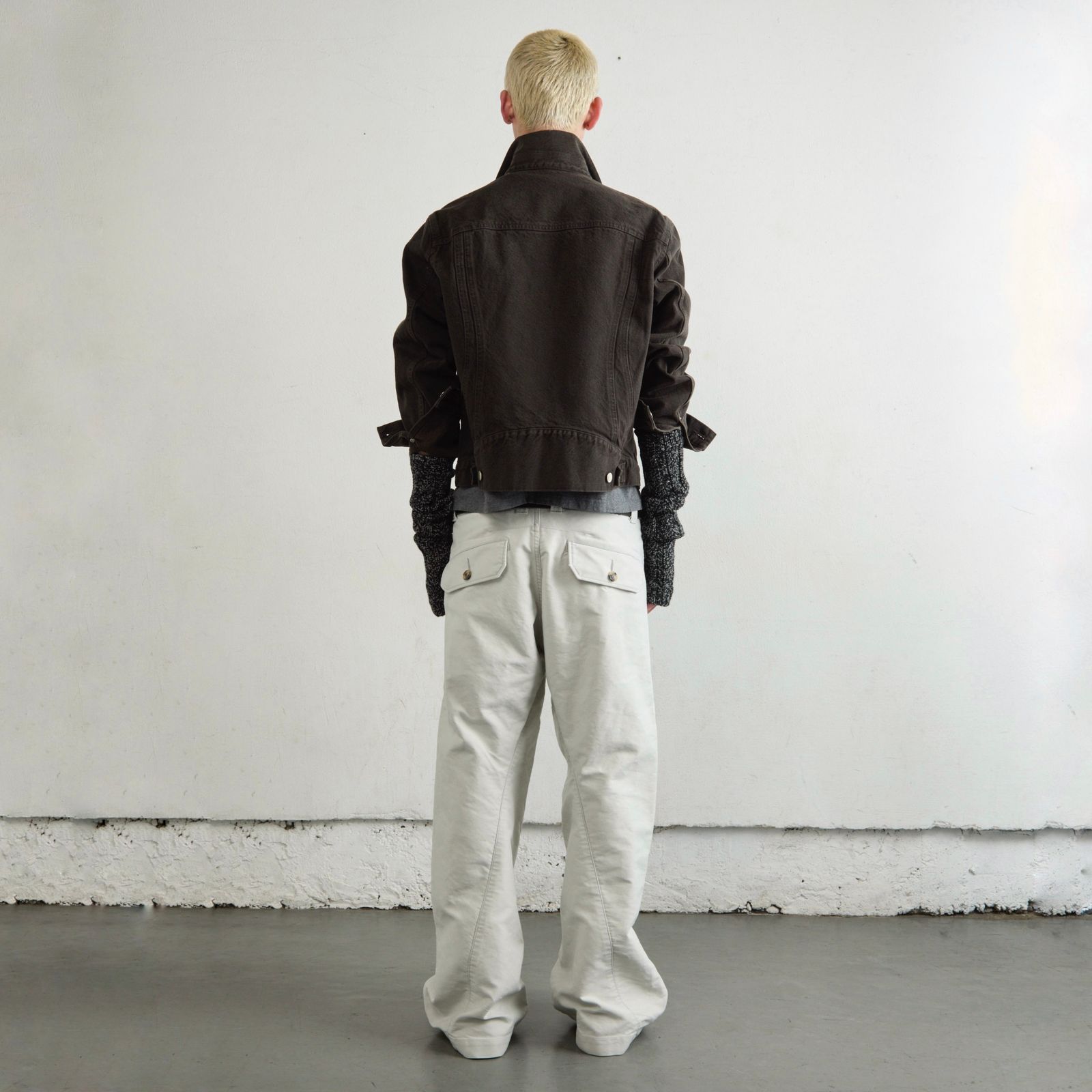 【残り一点】Tucked Wide Leg Trousers