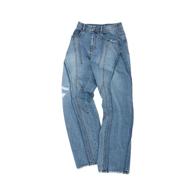 ANDERSSON BELL - 【残り一点】Panel Carpenter Wide Leg Jeans 