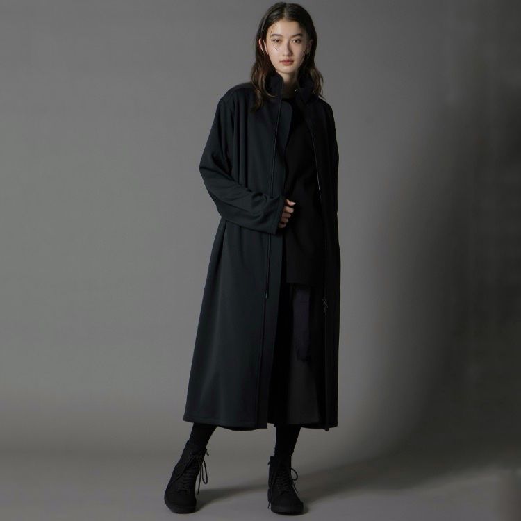 【残り一点】Neck Ribbed Long Blouse