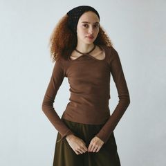 【残り一点】Wave Neck Tops