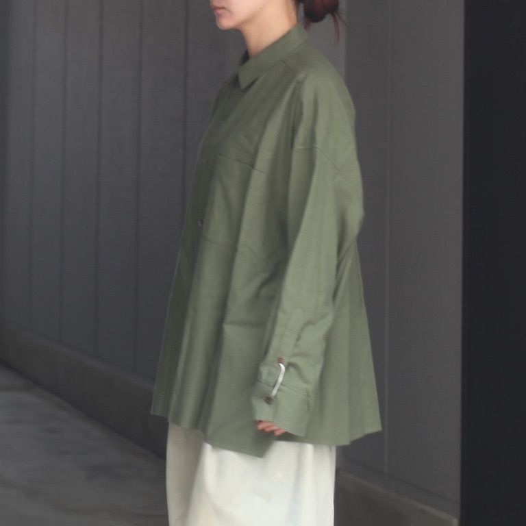 【残り一点】コットンビエラワイドBOXシャツ