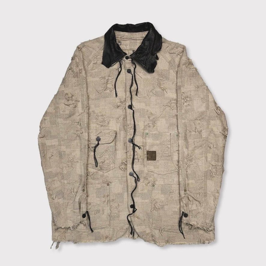 【残り一点】Rustic Collar Chore Jacket Boro Crust(SAND)
