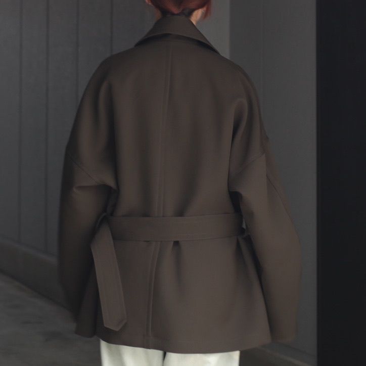 【残り一点】Chin Strap Belt Coat