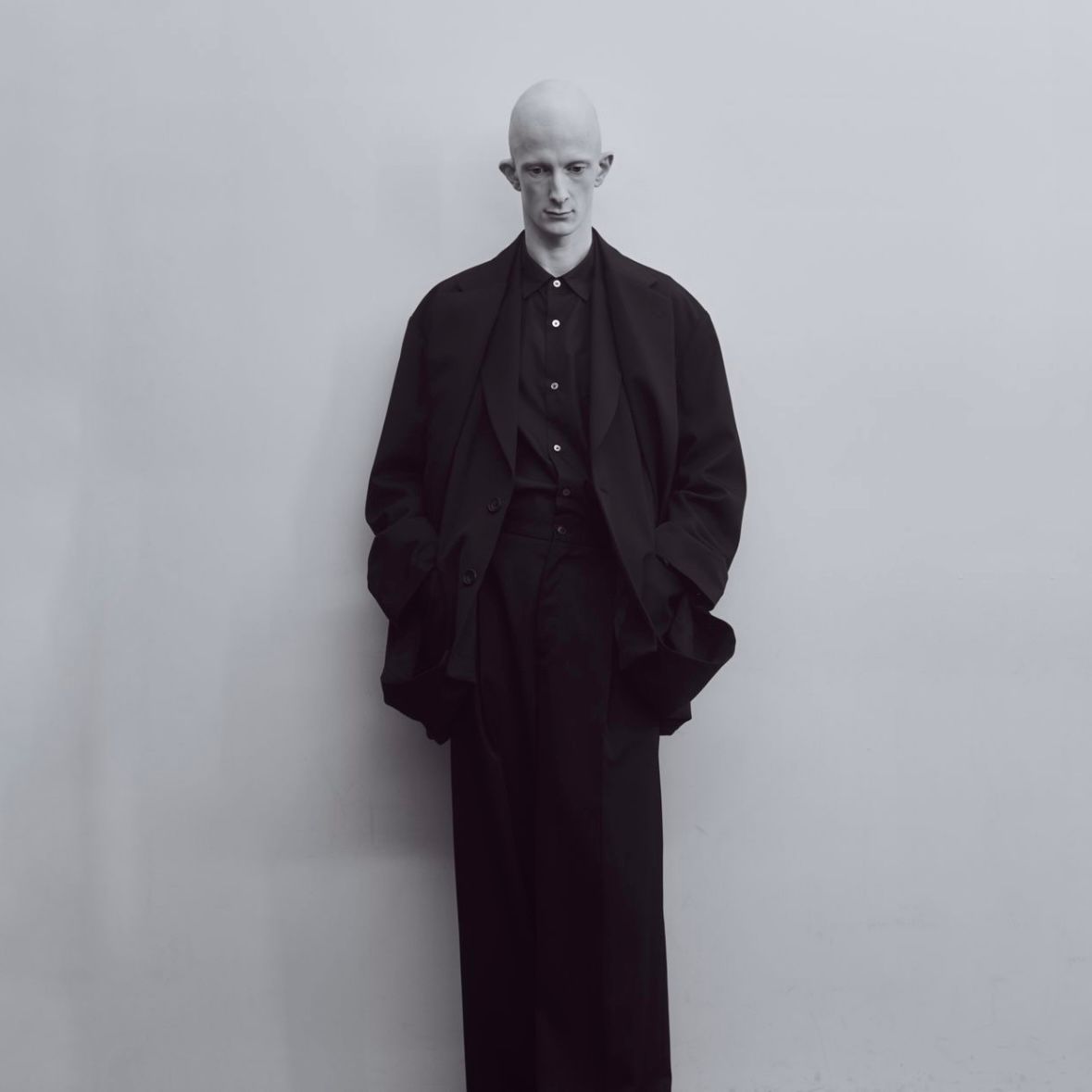 【残りわずか】Extra Wide Trousers(2/90 WOOL GABARDINE)