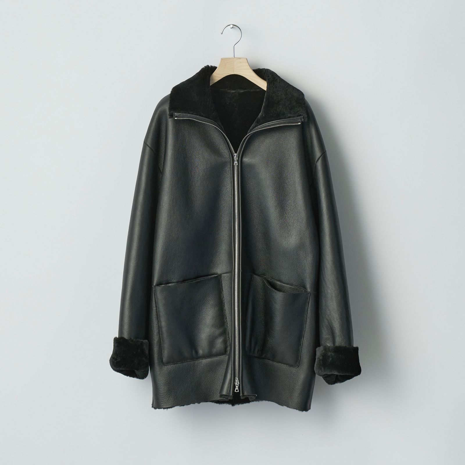【残りわずか】Cut Off Mouton Jacket