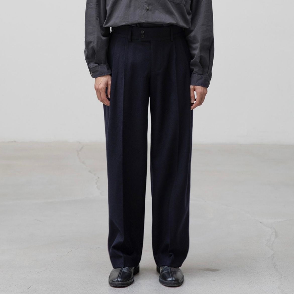 aenrmous Blossoming Pants 変形 スラックス ブラック COMME des GARCONS HOMME PLUS(コムデギャルソンオムプリュス