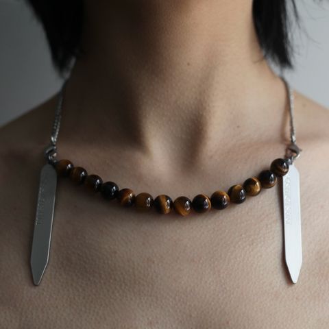 【お取り寄せ注文可能】Collar Stays Juzu(BROWN)