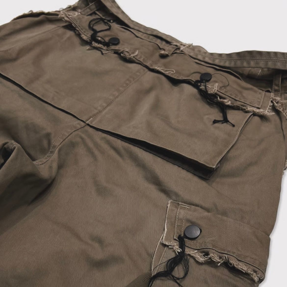 【残り一点】Slash Seam Twist Cargo Pants(AGED TWILL)