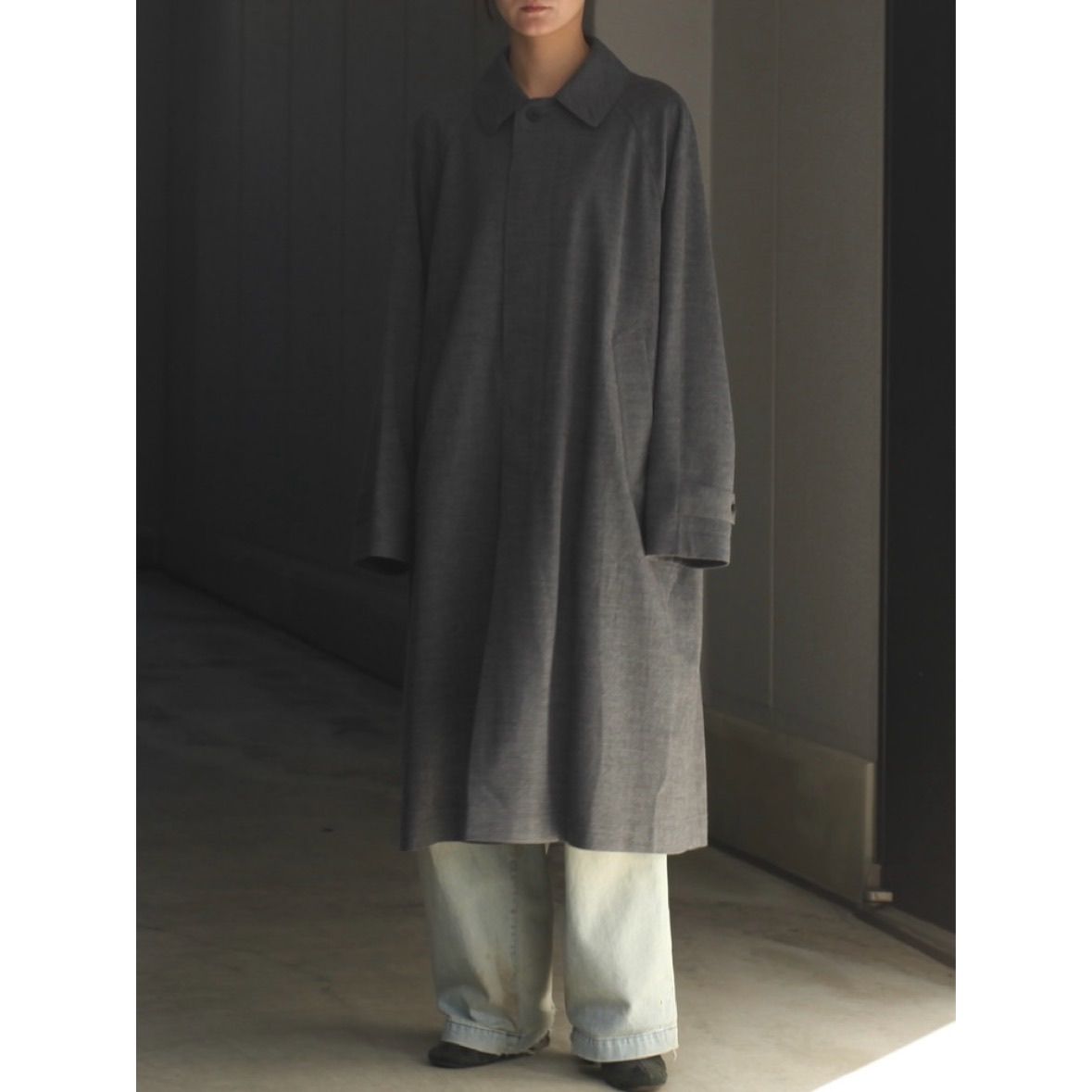【残り一点】36G Wool Herringbone Incl Coat