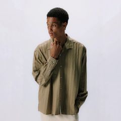 【残り一点】46G Burnout Printing Ether LS Shirt