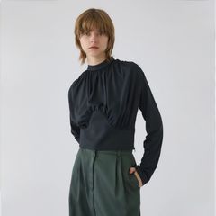 【残り一点】Hidden Detail Drape Tops