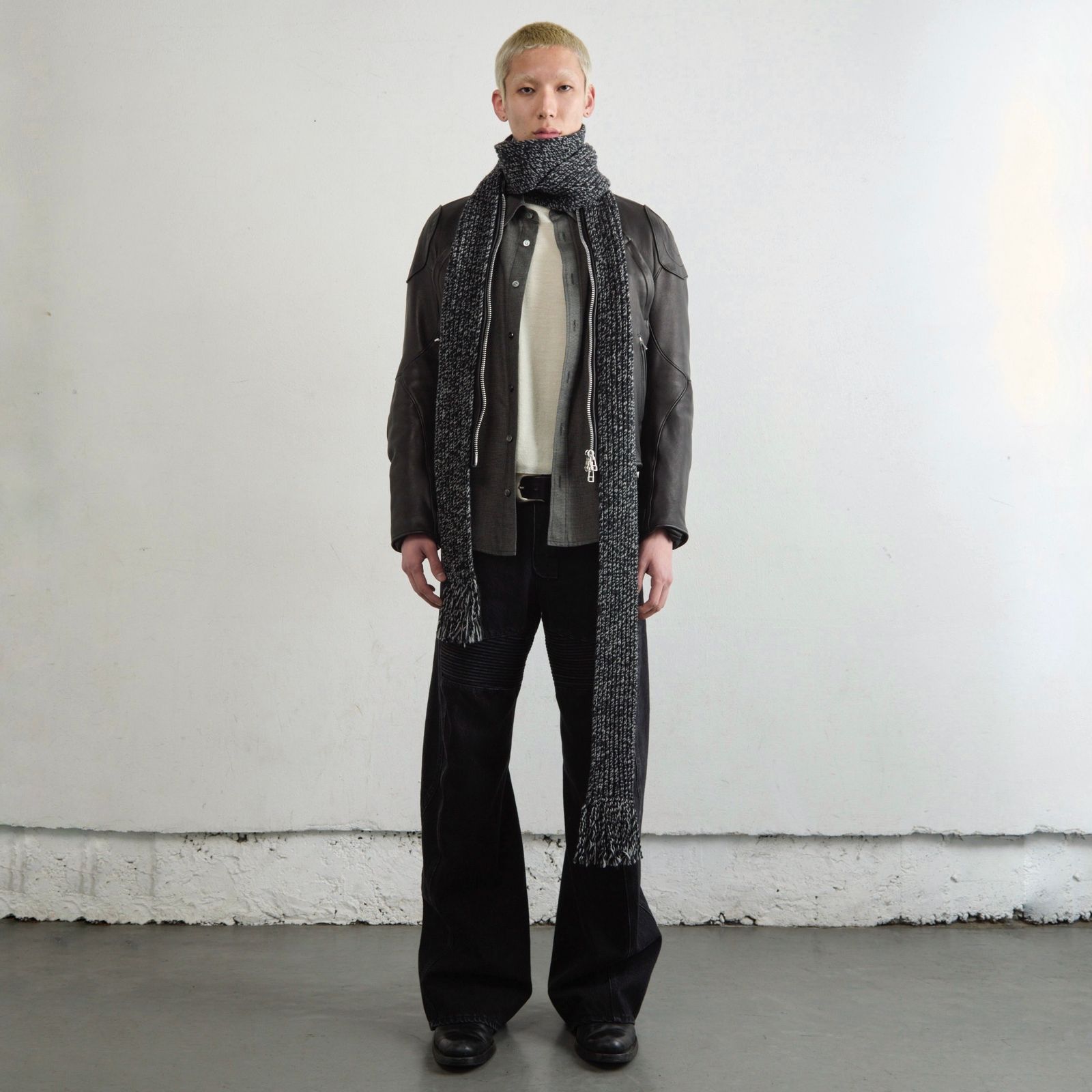 【残り一点】Leather Motorcycle Jacket