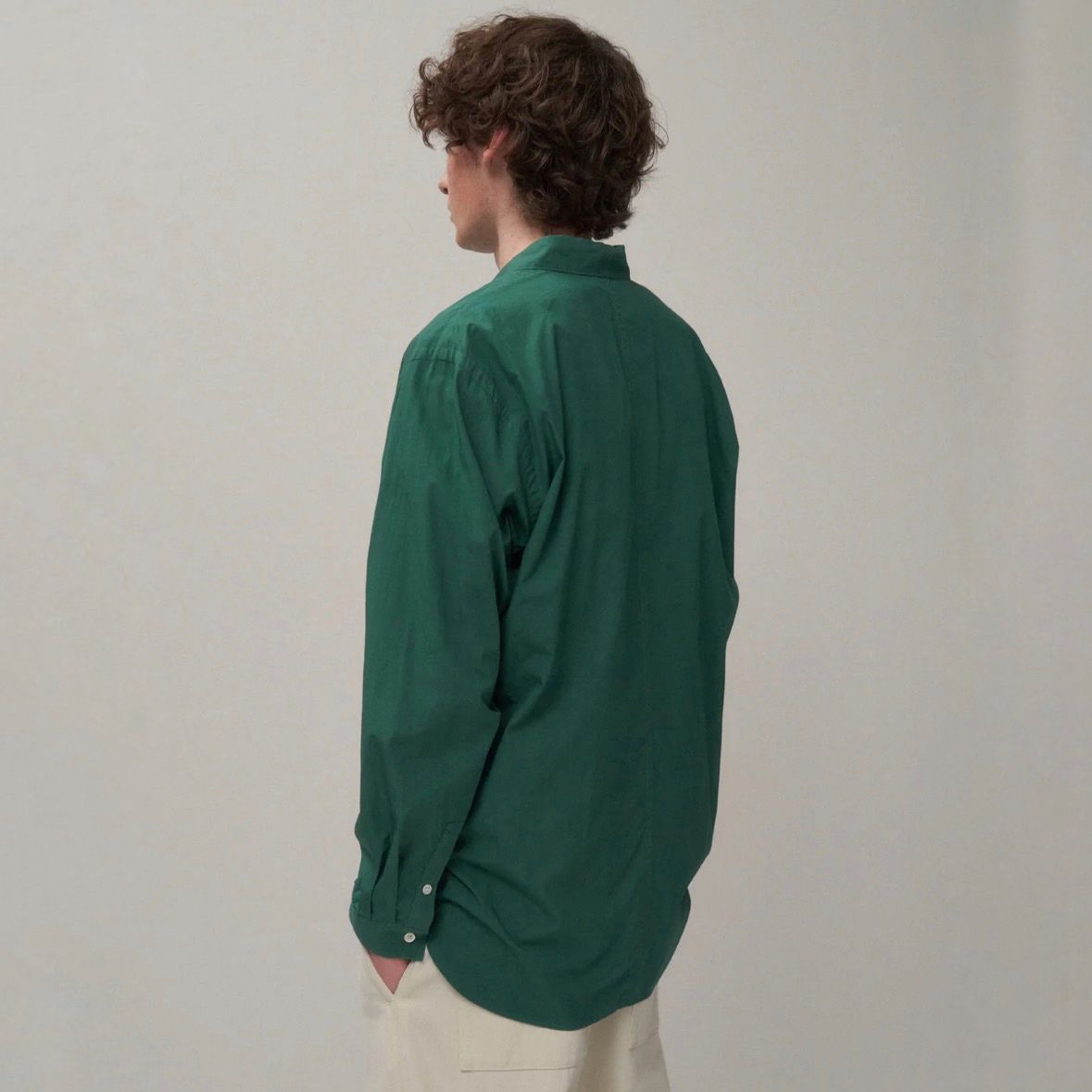 【残り一点】Shrink Cotton Lawn Oversized Shirt