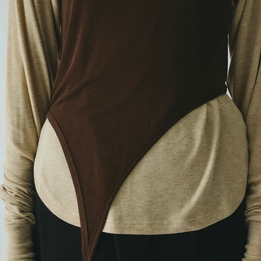 【残り一点】Sheer Layered Cut Tops