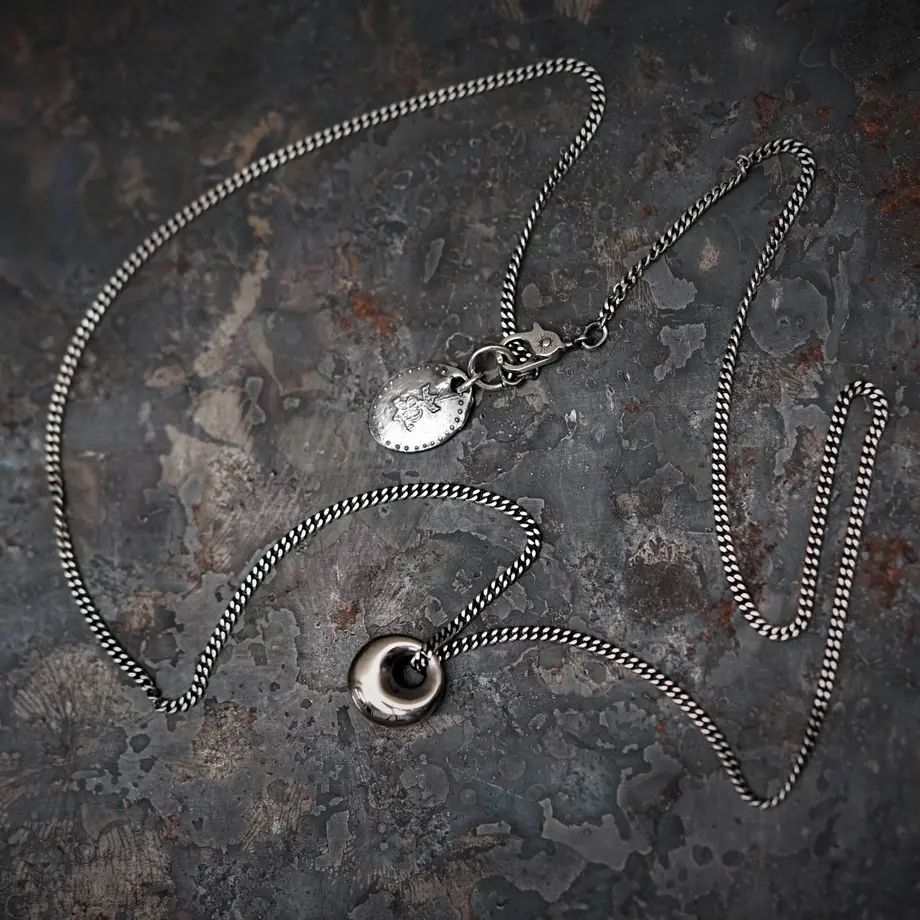 【残りわずか】Metal Moon_LARGE(SILVER)