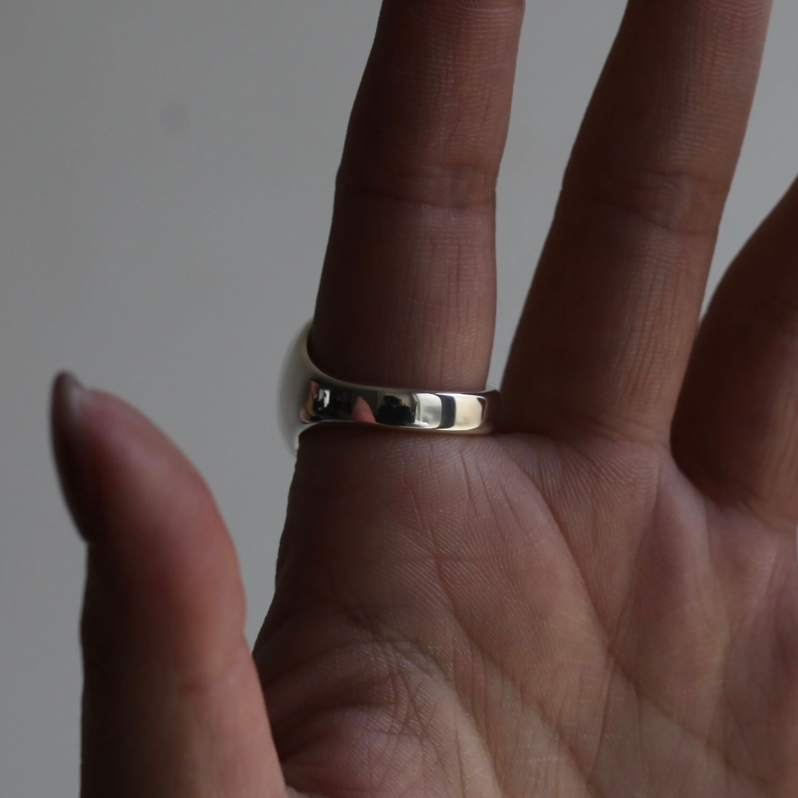 【残り一点】Signet Oval Ring XL(MALACHITE)