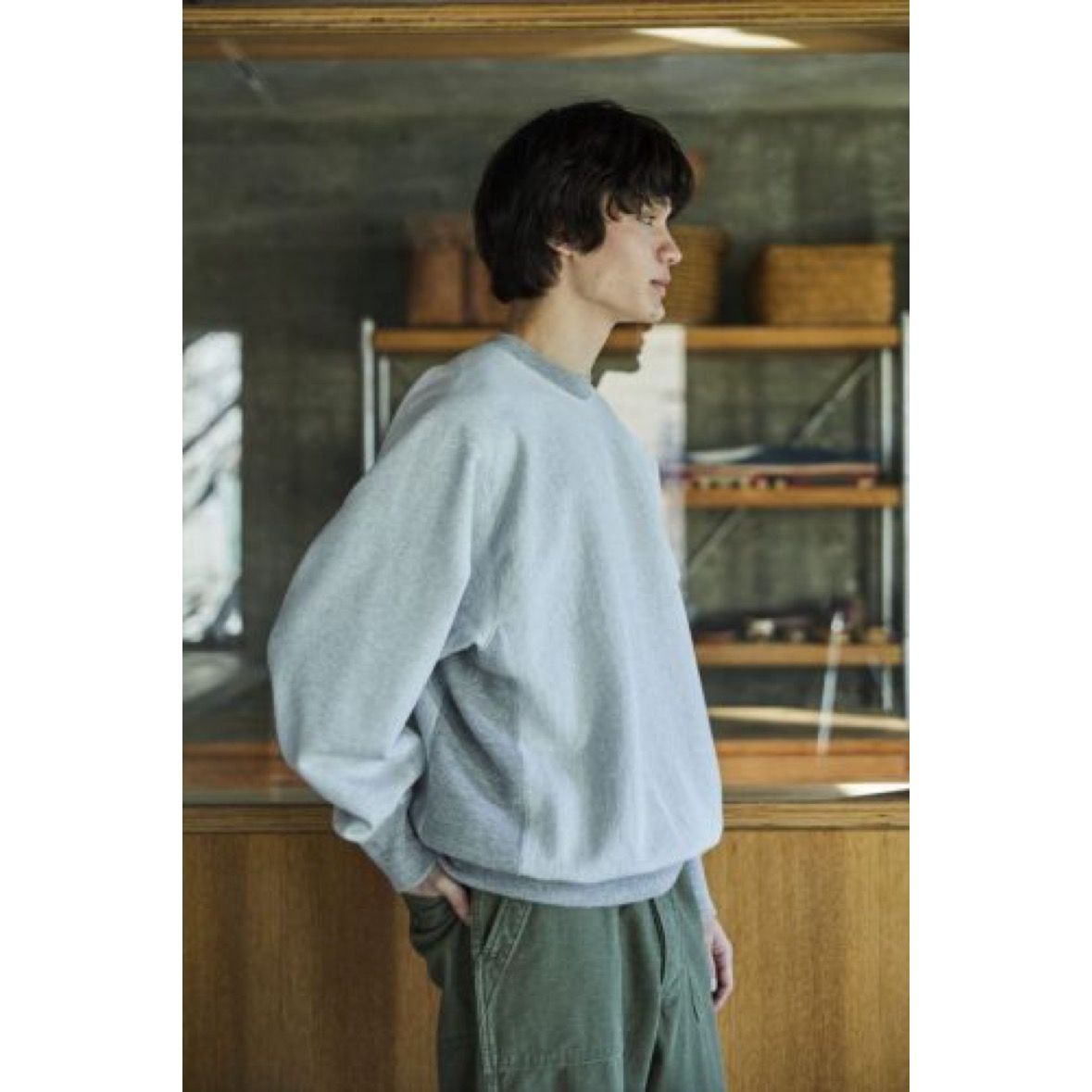 【残り一点】Heavy Weight Vintage Crew Neck Sweat Shirt