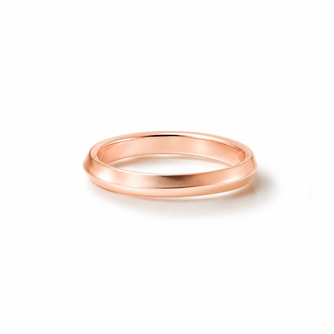 【お取り寄せ注文可能】Wave Ring M(K18 PINK GOLD)