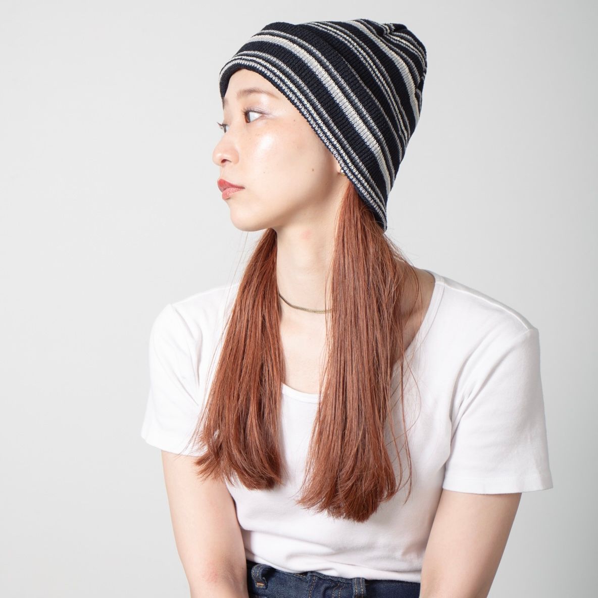 【残り一点】Multi Border RV Knit Cap
