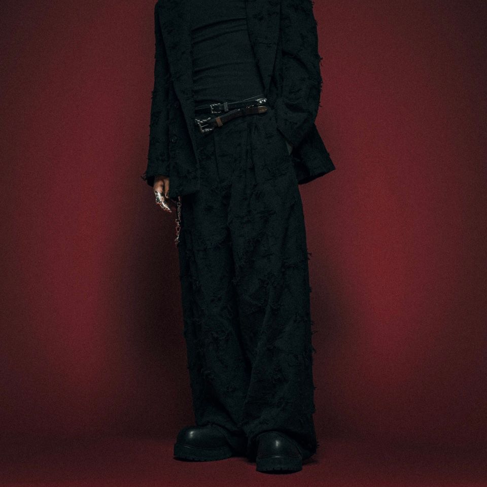 【残り一点】Boro Jacquard Slacks