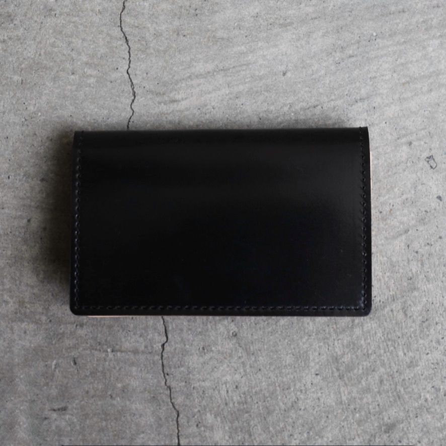 【次回入荷9月中旬予定】Folded Card Case(BLACK)
