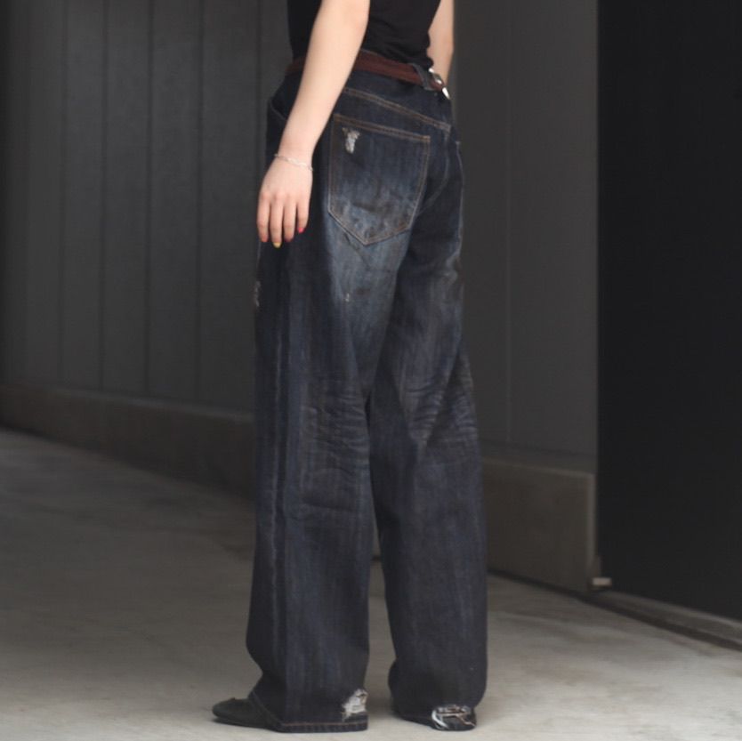 【THUG CLUB】Burn Down Denim Pants★送料・関税込 Burn Down Denim Pants – thug club
