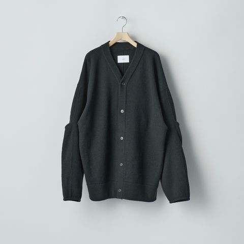 【残りわずか】Extra Fine Wool Knit Tucked Cardigan