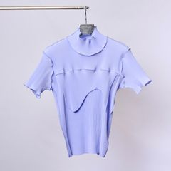 【残り一点】Todo Wave Top Short Sleeve High Neck