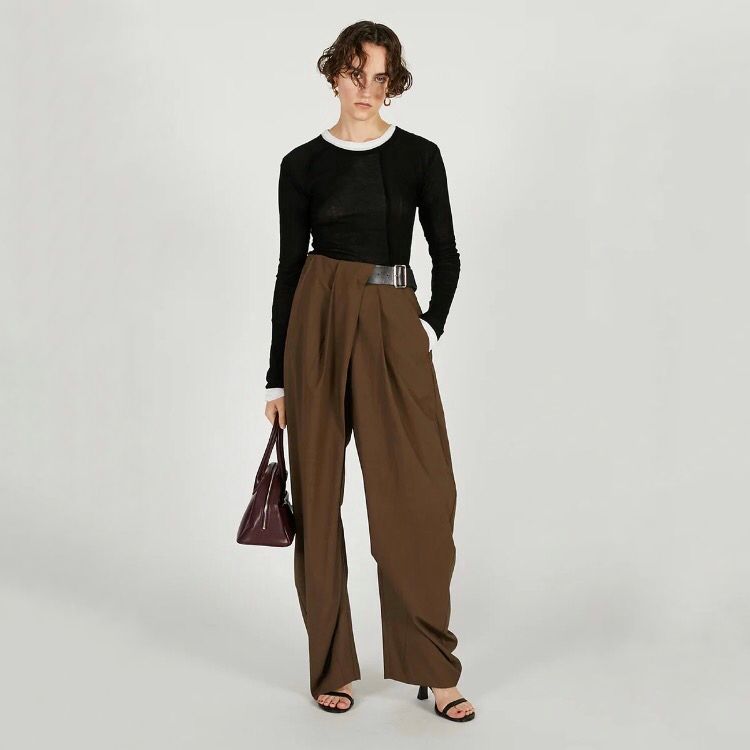 【残り一点】Sheer Fraise Layered Top