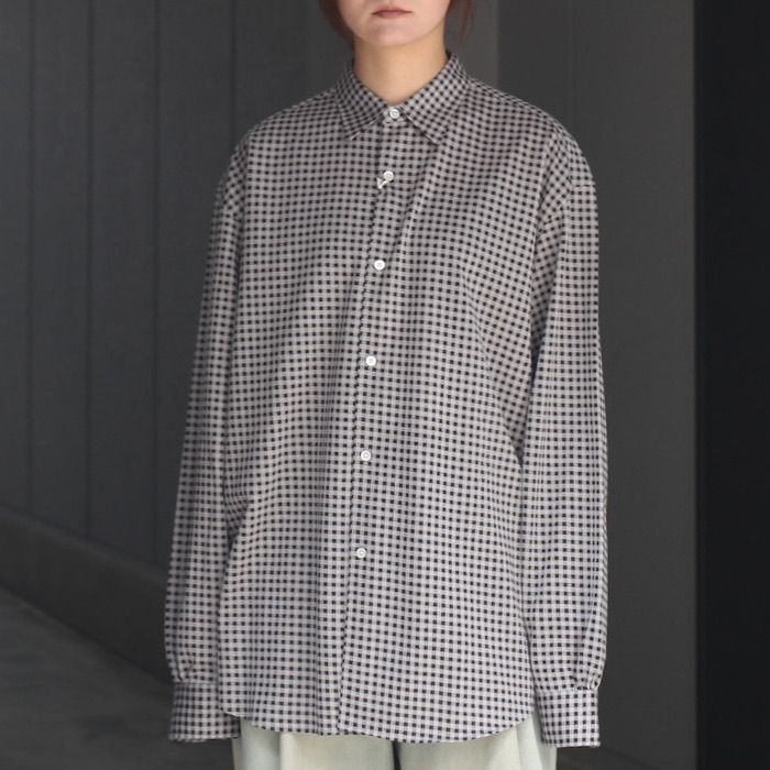 【残りわずか】36G Modest Check Shirt