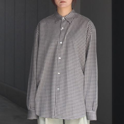 【残りわずか】36G Modest Check Shirt