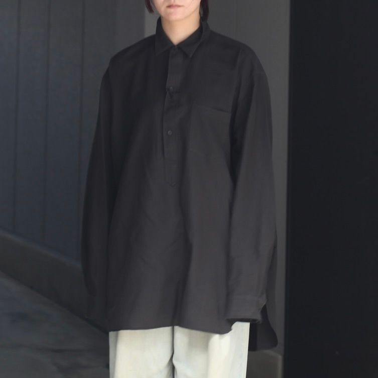 【残り一点】Wool/Silk Pullover Shirt