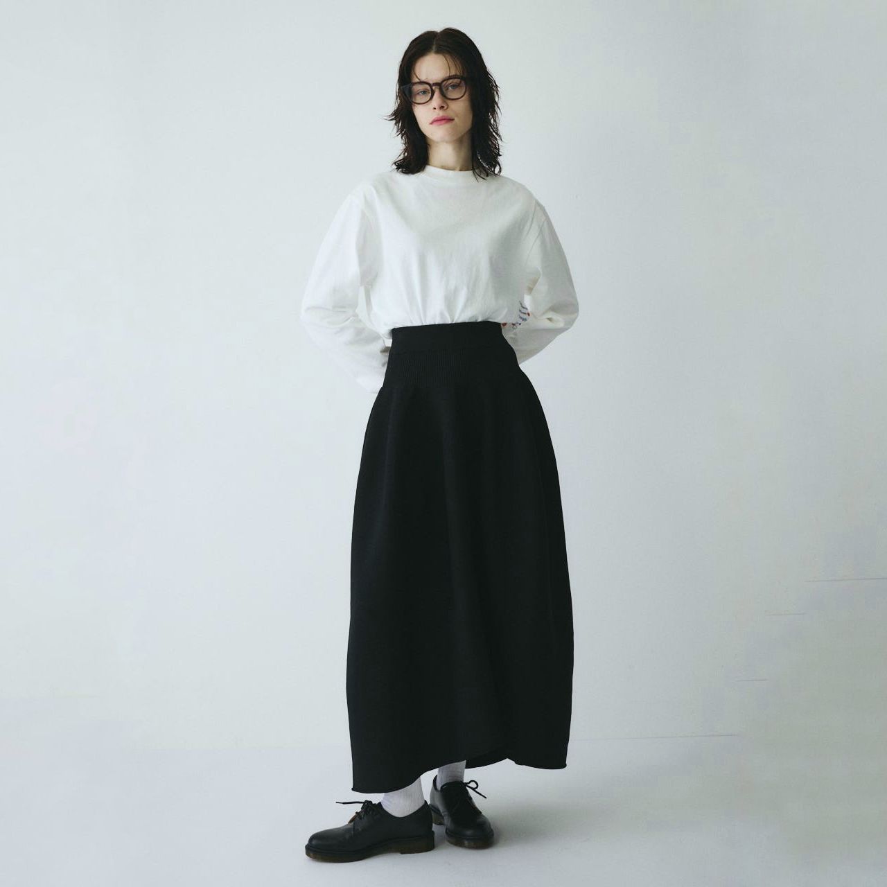 【残り一点】Jersey Volume Knit Skirt