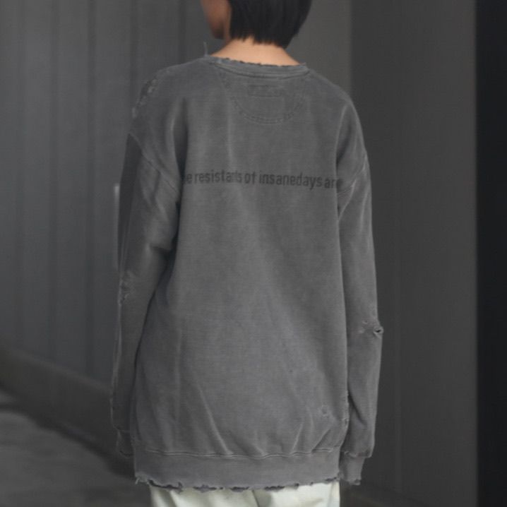 【残り一点】Bootleg Crew Sweat(DAMAGED)