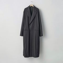 【残りわずか】Oversized Maxi Length Peaked Lapeled Coat