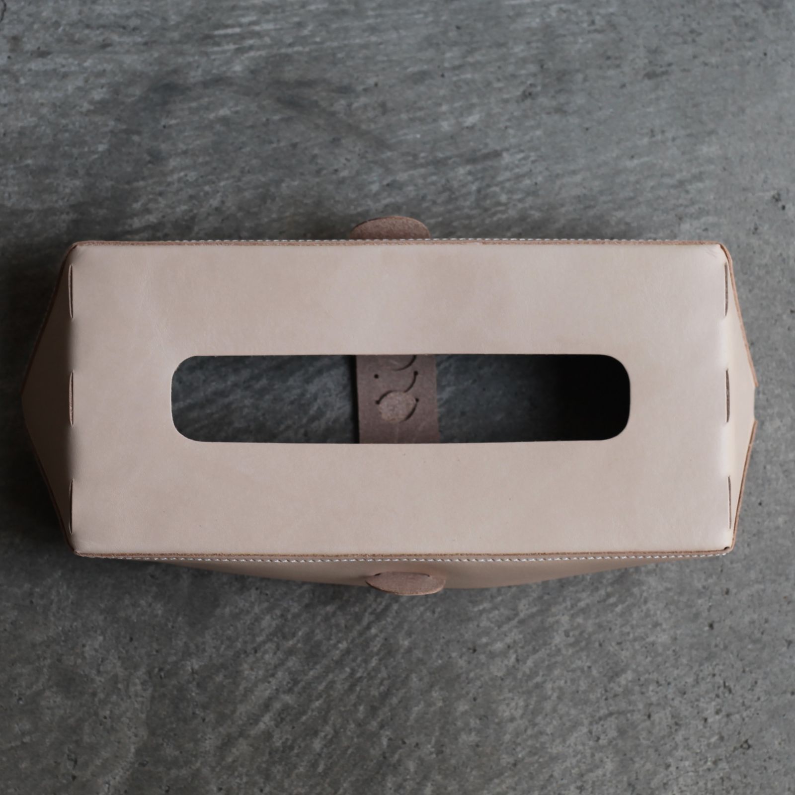 【残りわずか】Tissue Box Case(NATURAL)