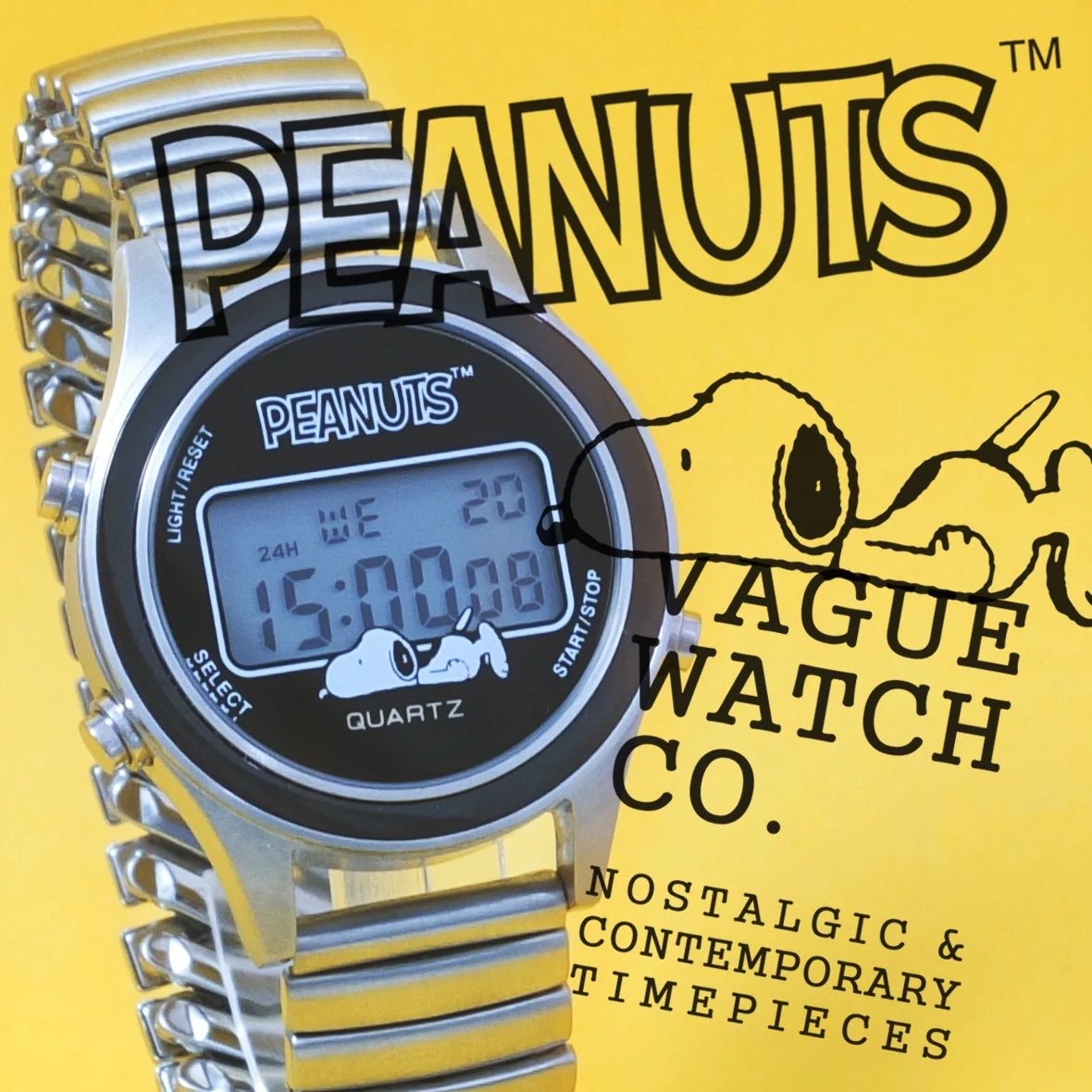 【お取り寄せ注文可能】DG2000 Extension(SNOOPY DIGITAL WATCH)