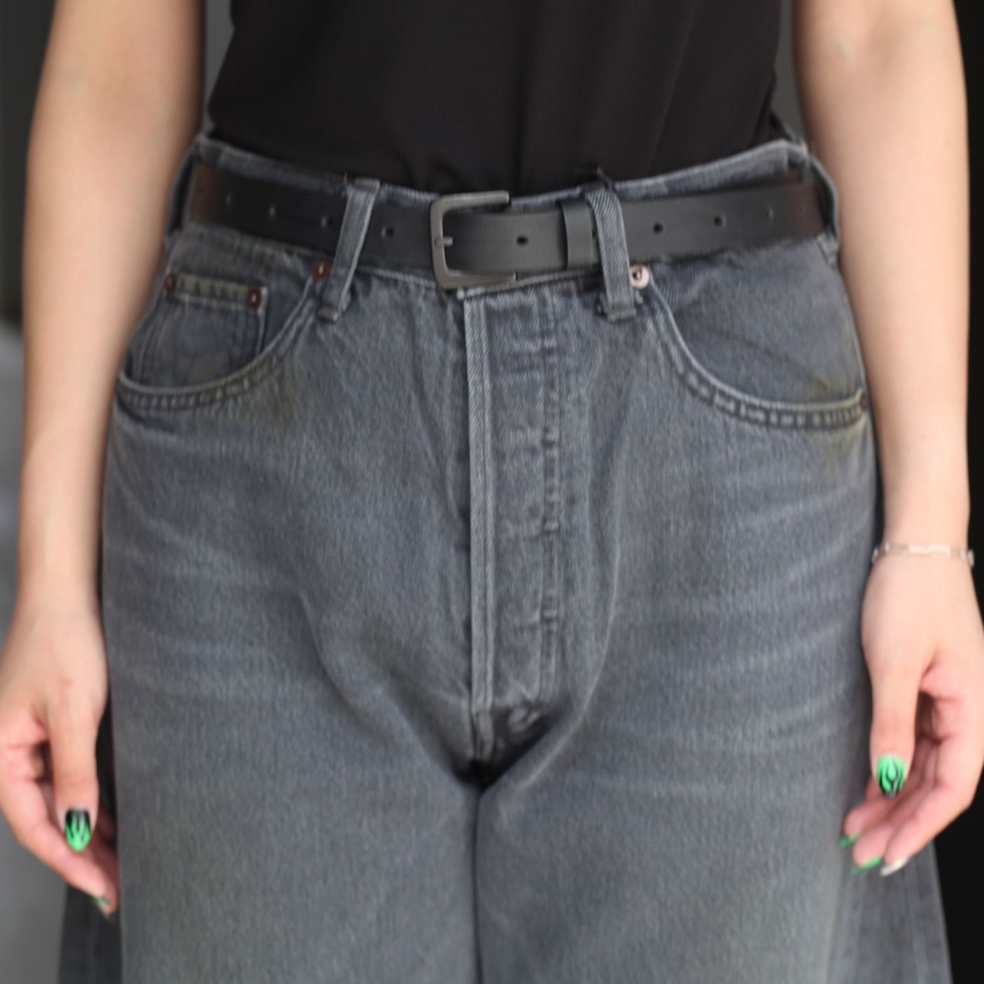 【残りわずか】Deformation Wide Denim Jeans