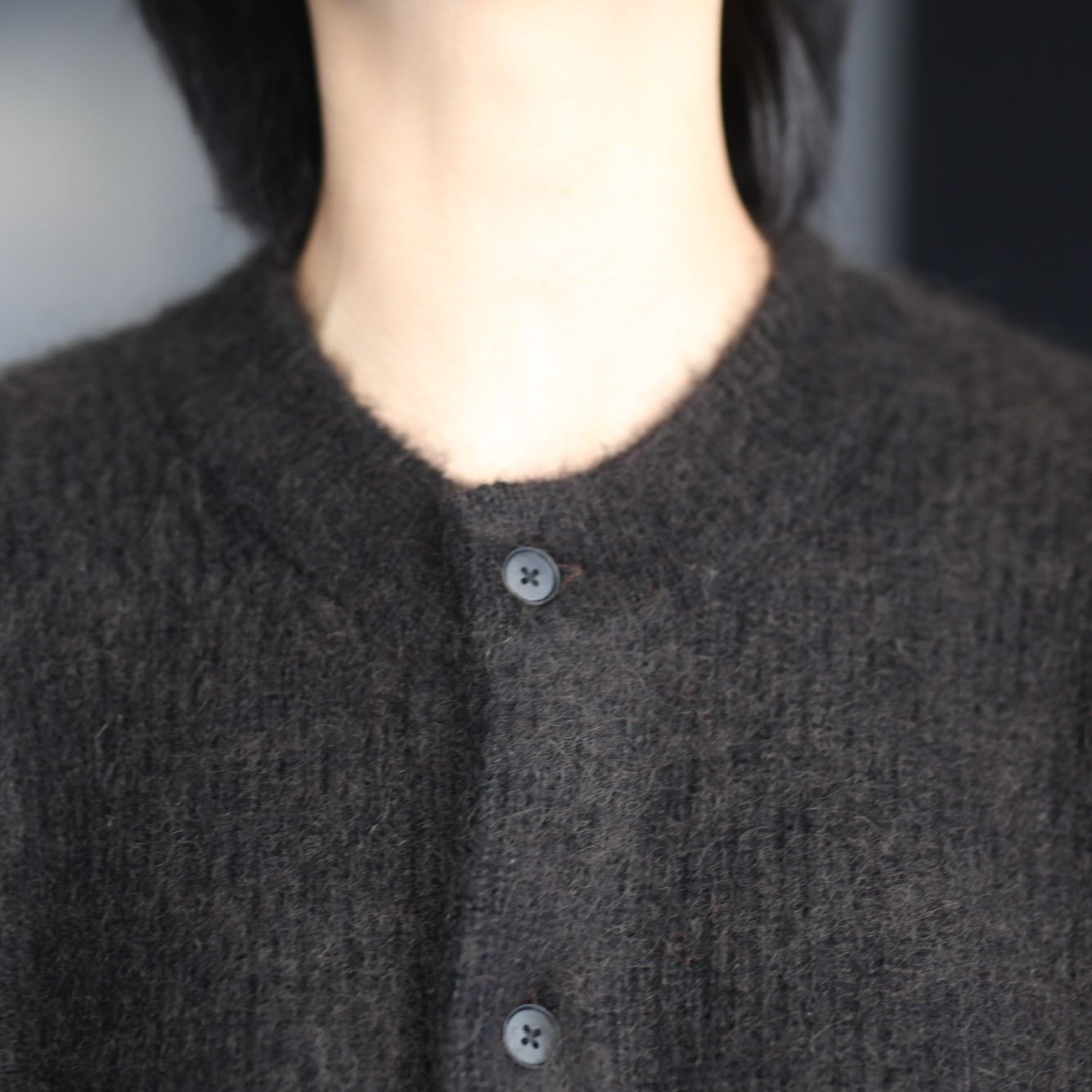 stein - 【残りわずか】Kid Mohair Knit Cardigan | ACRMTSM ONLINE STORE