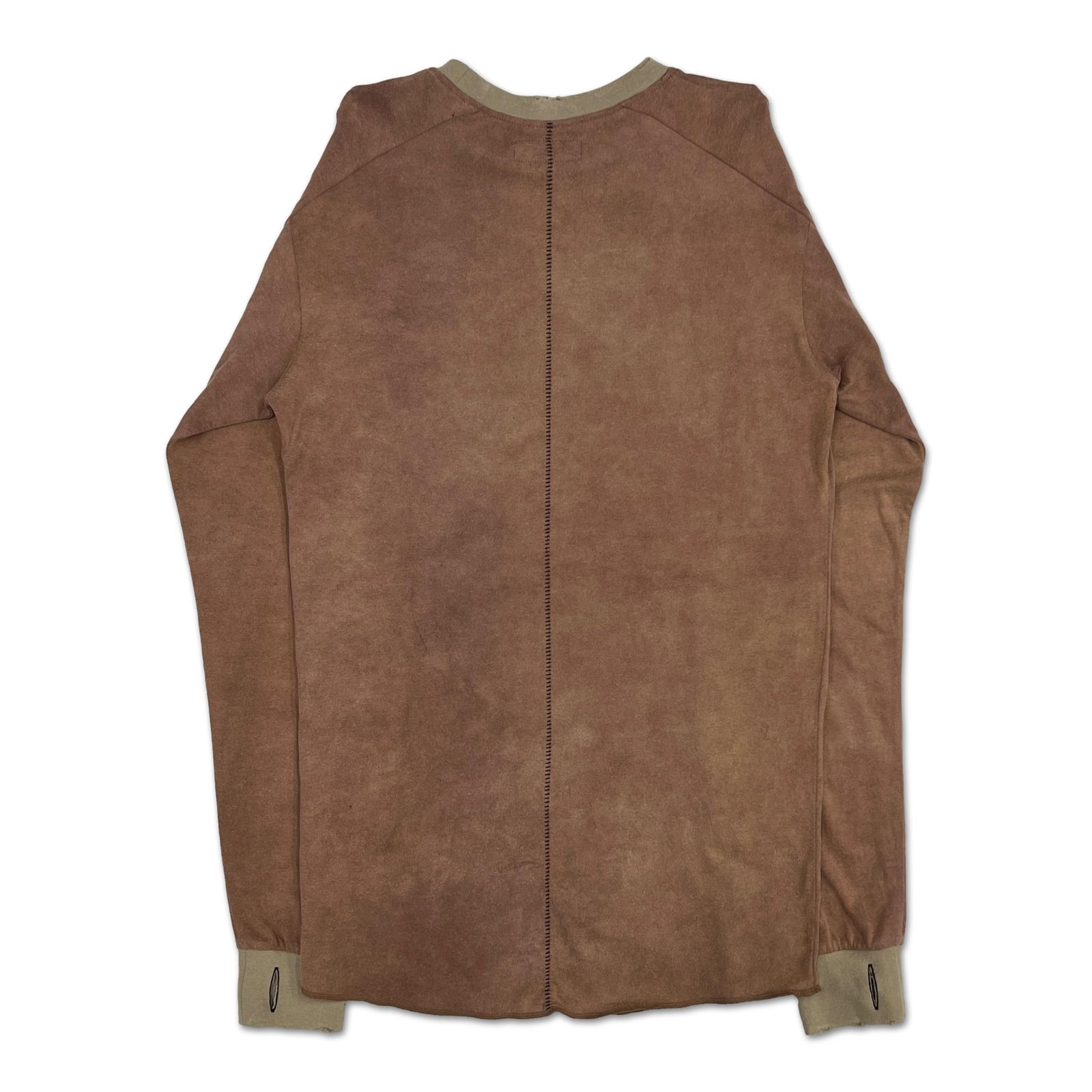 【残り一点】Aged Combat Long Sleeve(DYED AND WASHED JERSEY)