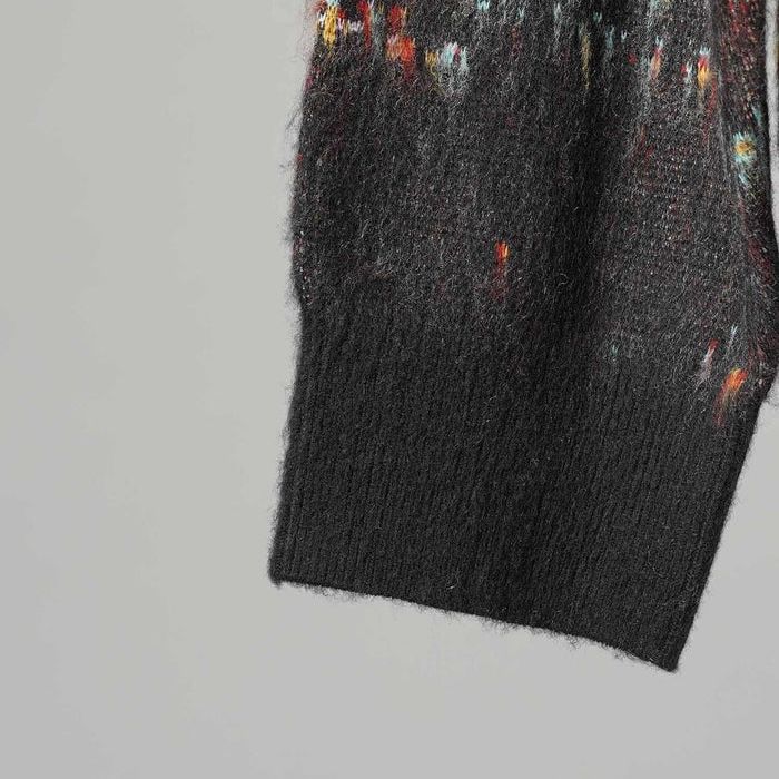【残り一点】Contemporaryart Jacquard Shaggy Knit L/S